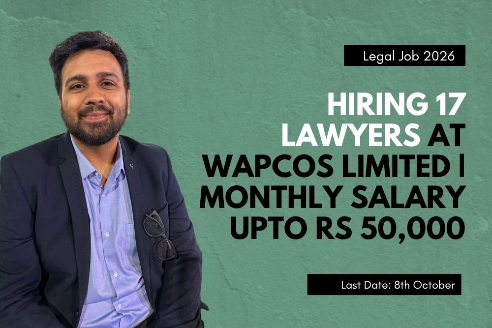 WAPCOS Limited proposes to empanel Young Professionals for undertaking specific and time-bound assignments. The empanelled candidates possessing the requisite qualifications and fulfilling the prescribed eligibility criteria may be engaged as Young Professionals, as and when required by the Company, during the validity period of the panel.